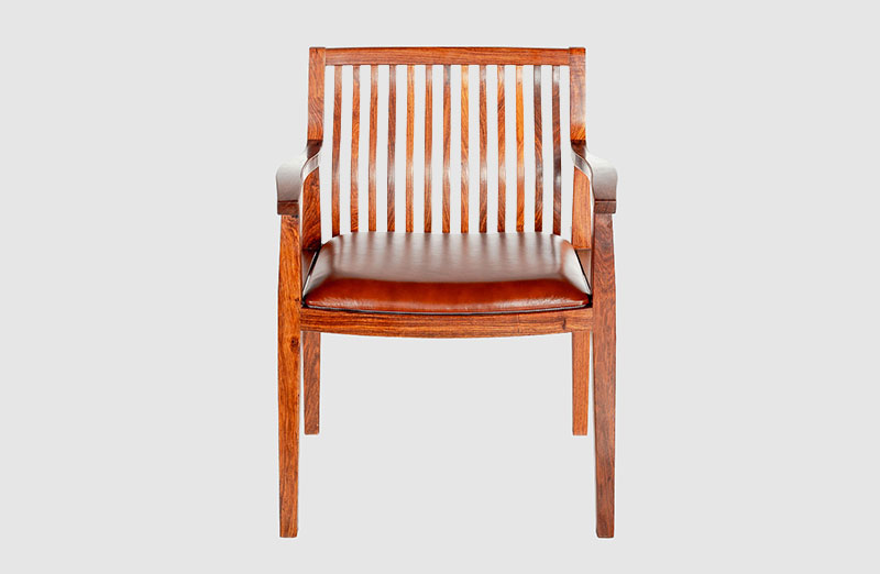 保定中式实木大方椅家具效果图